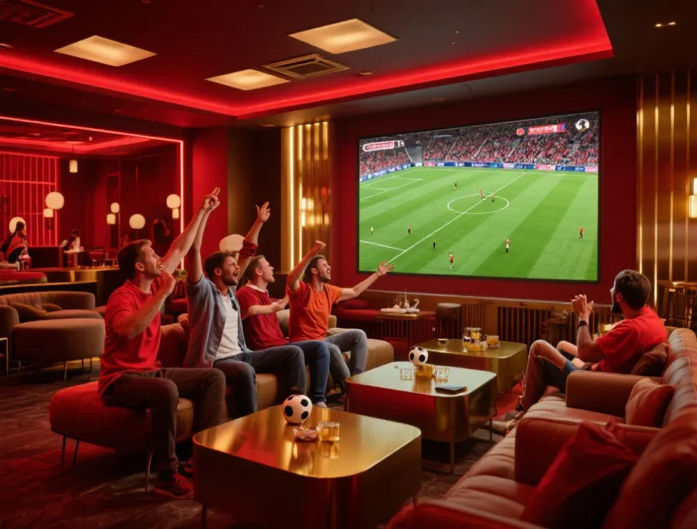 中文观赛与直播体验场景